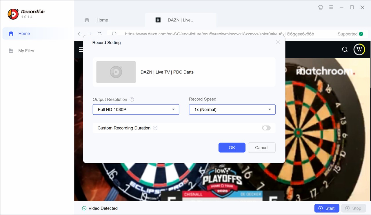 A Beginner's Guide to How to Screen Record DAZN in 2025: step of record