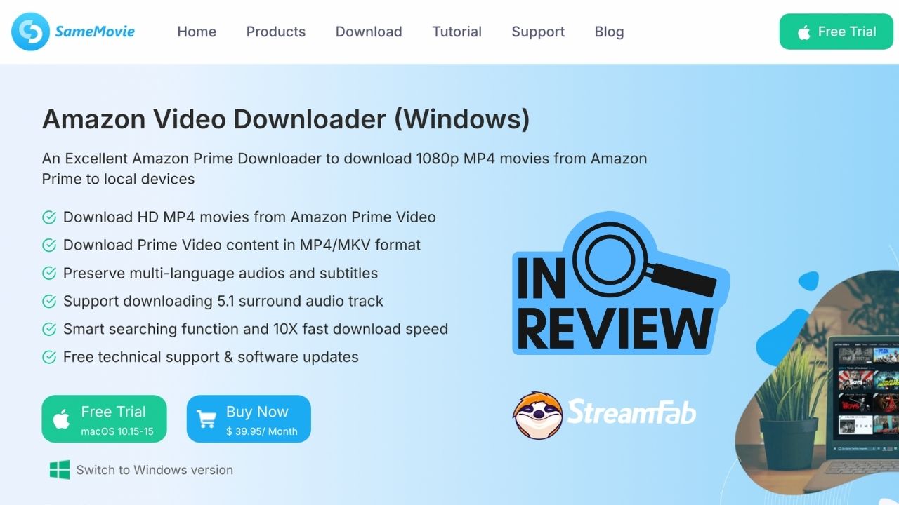 SameMovie Amazon Video Downloader Review