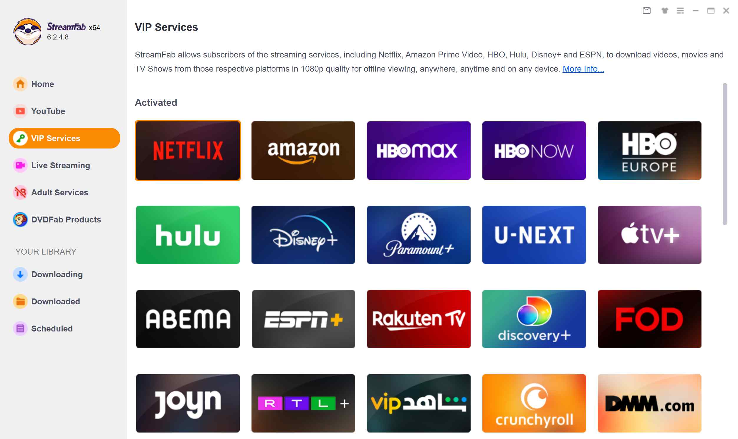 anystream alternatives: streamfab