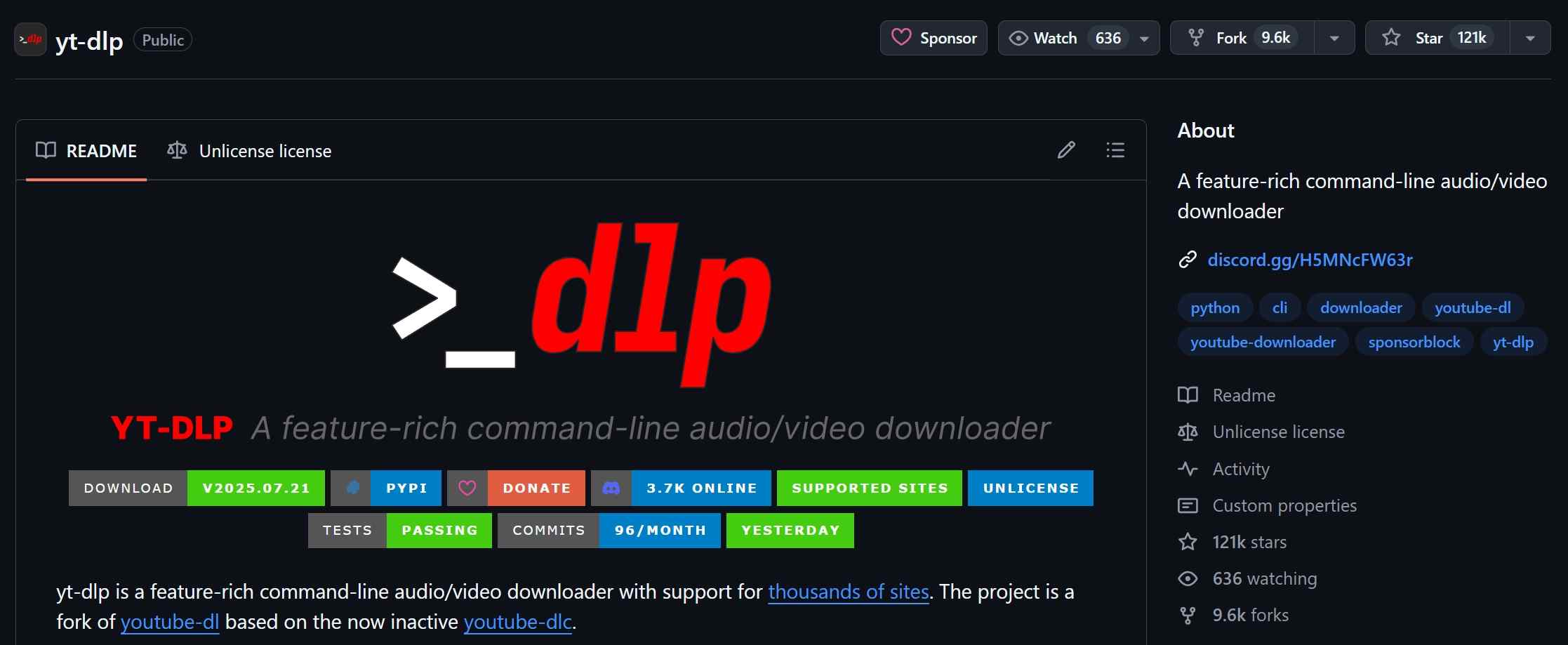 best crunchyroll downloader: yt-dlp
