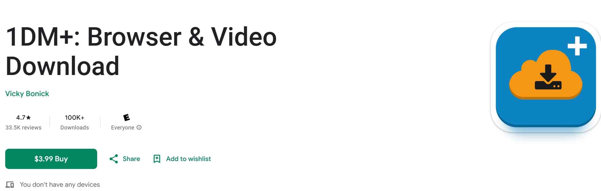 video downloader for android: 1DM+
