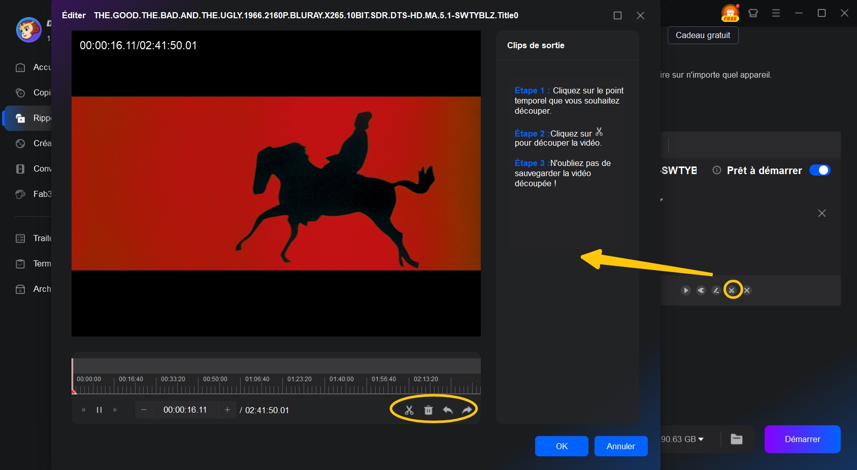 Comment convertir blu ray en mkv avec DVDFab Blu-ray Ripper