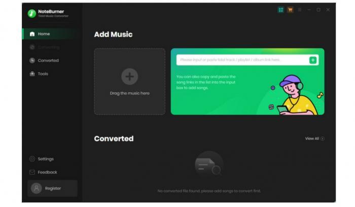 NoteBurner TIDAL Music Downloader